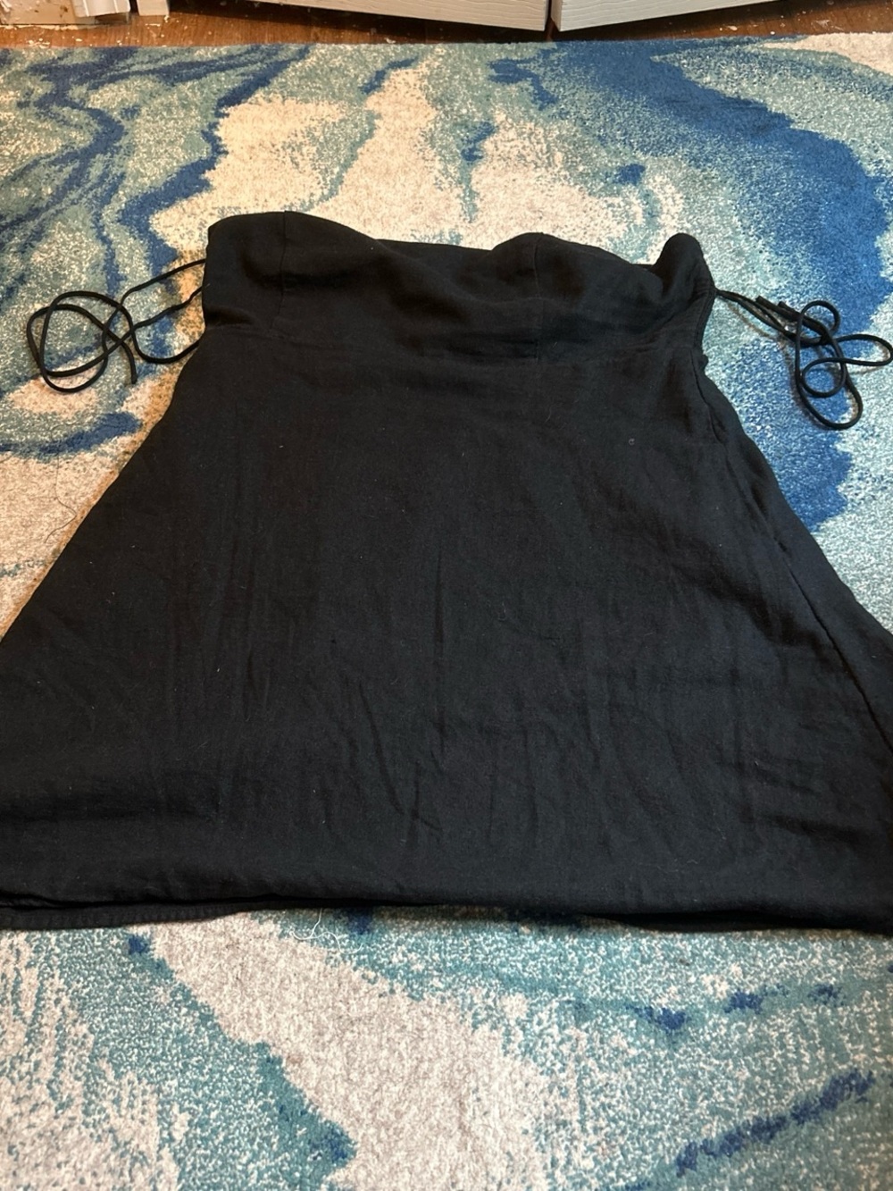 Old Navy Black Mini Dress with Spaghetti Straps